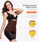 2-in-1 Waist Cincher Trainer and Shapewear Plus Size 2-14 US